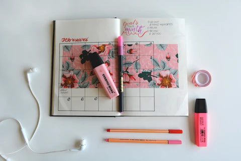 Crafting Your Monthly Bullet Journal Setup with Flair