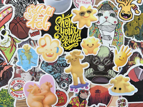Charming Stickers for Creative Projects and Memorable Crafts