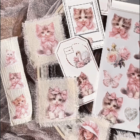 Blush Tales Rub-On Transfer Stickers