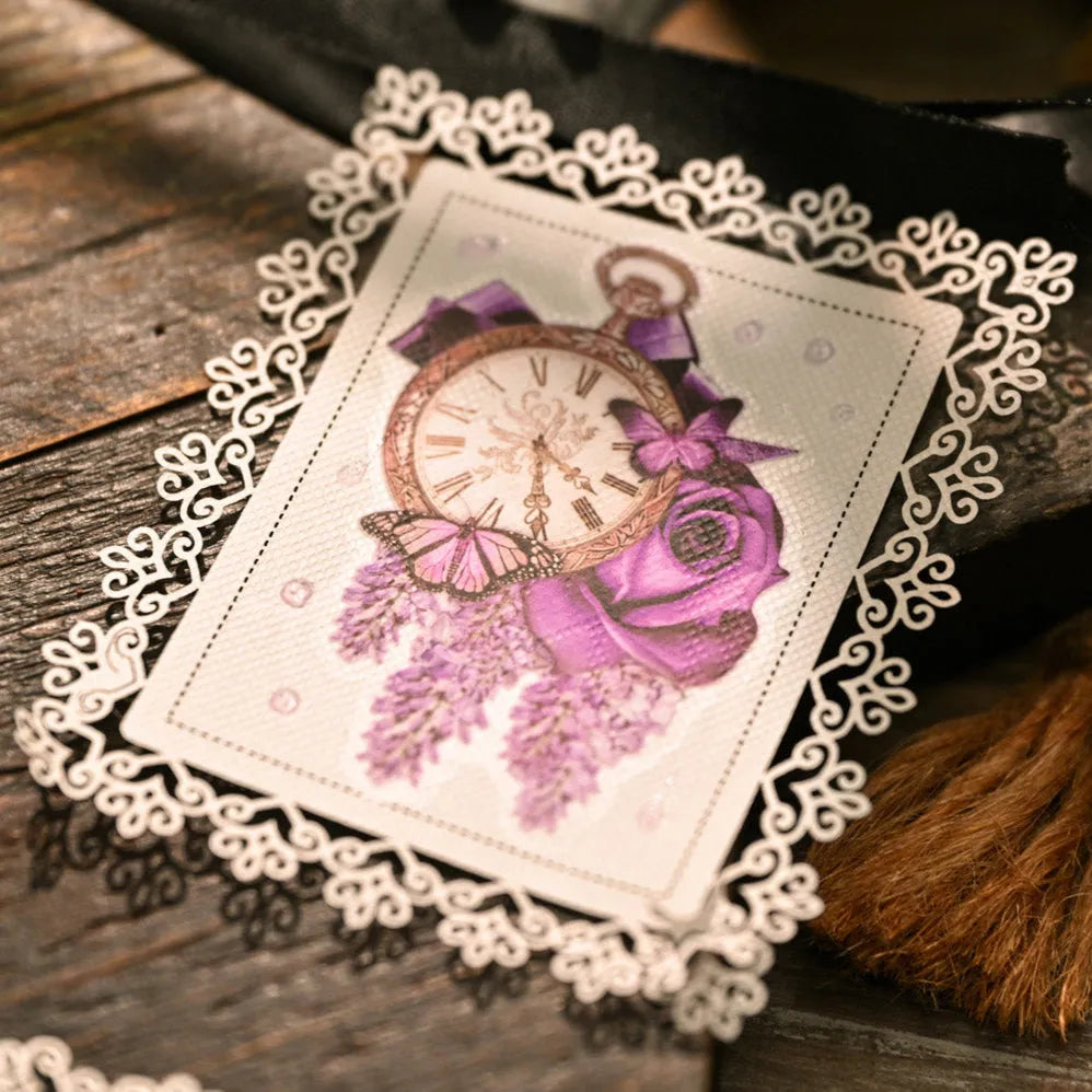 Mystic Bloom Rub-On Stickers Set