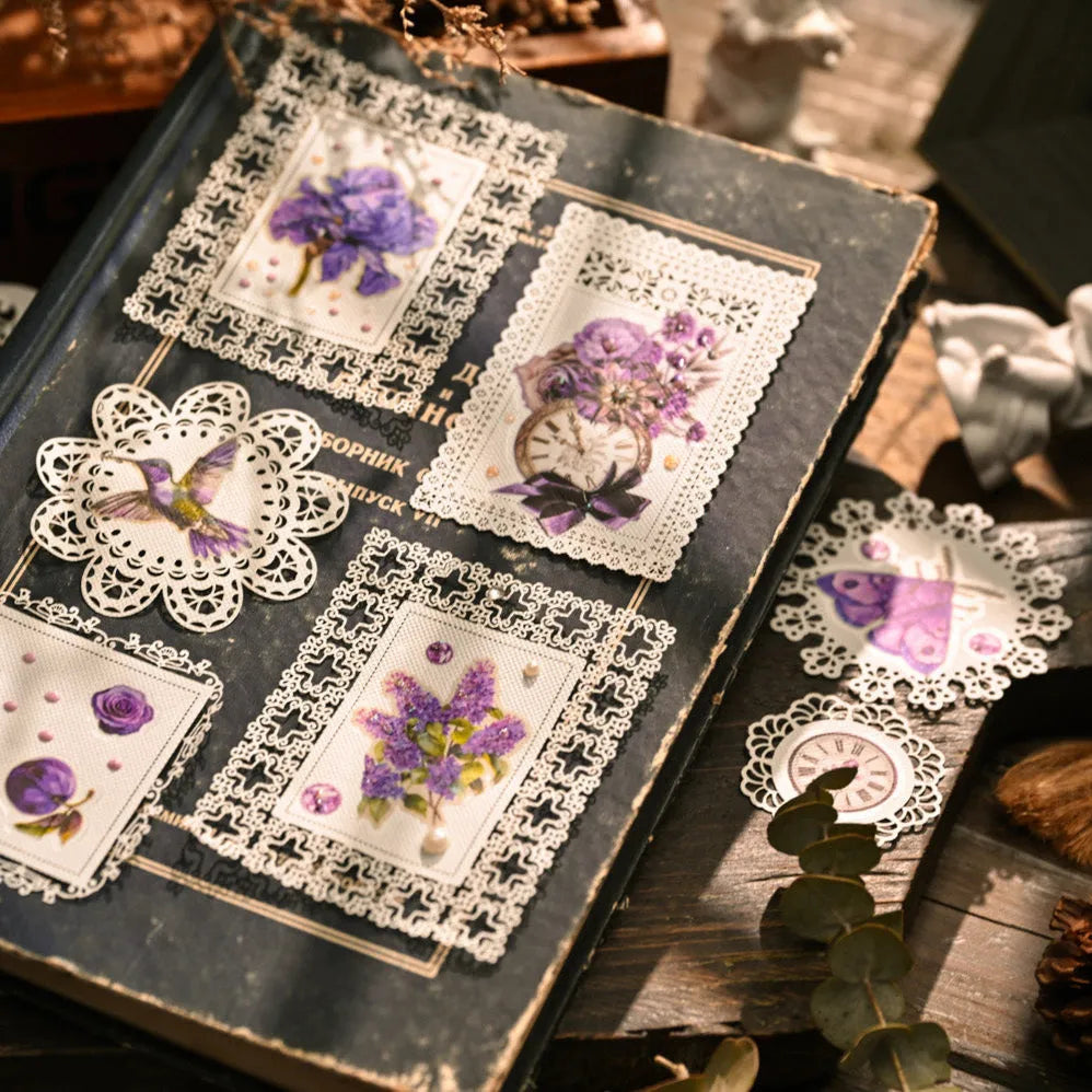 Mystic Bloom Rub-On Stickers Set