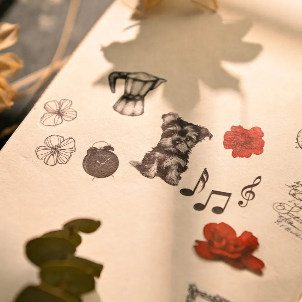 Ensemble d'autocollants à décalquer Ethereal Muse