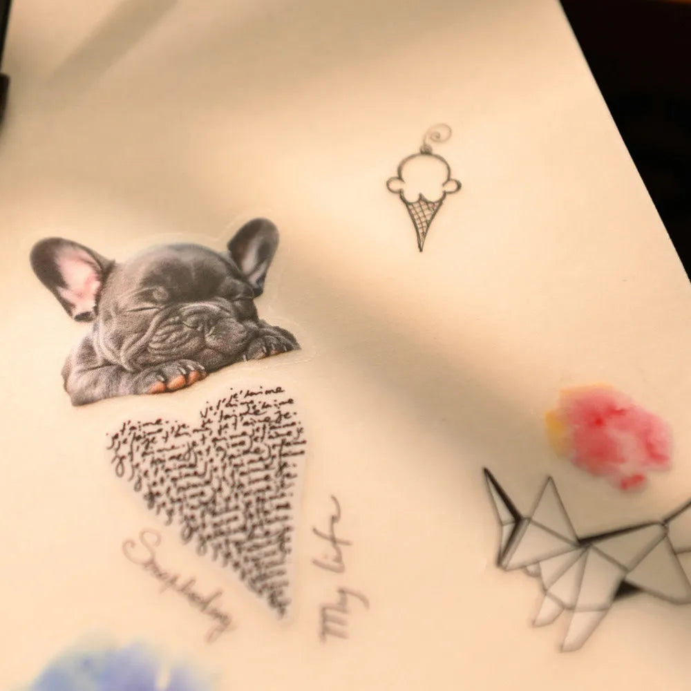 Ensemble d'autocollants à décalquer Ethereal Muse