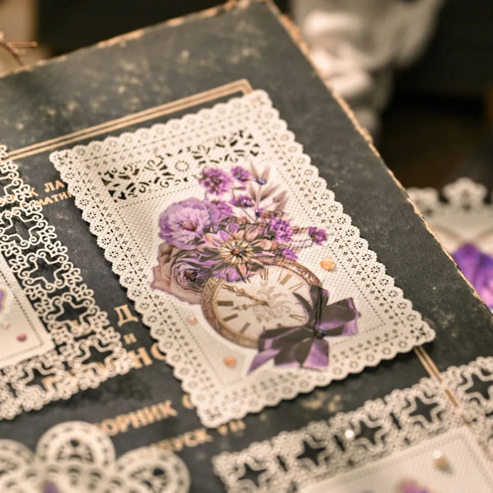 Mystic Bloom Rub-On Stickers Set