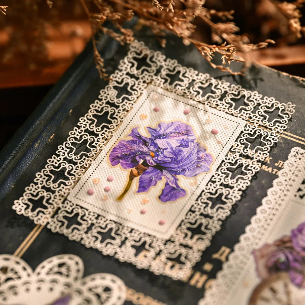 Mystic Bloom Rub-On Stickers Set