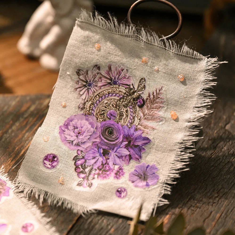 Mystic Bloom Rub-On Stickers Set