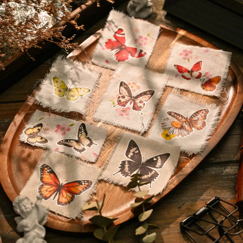 Butterfly Whispers Rub-On Stickers Set