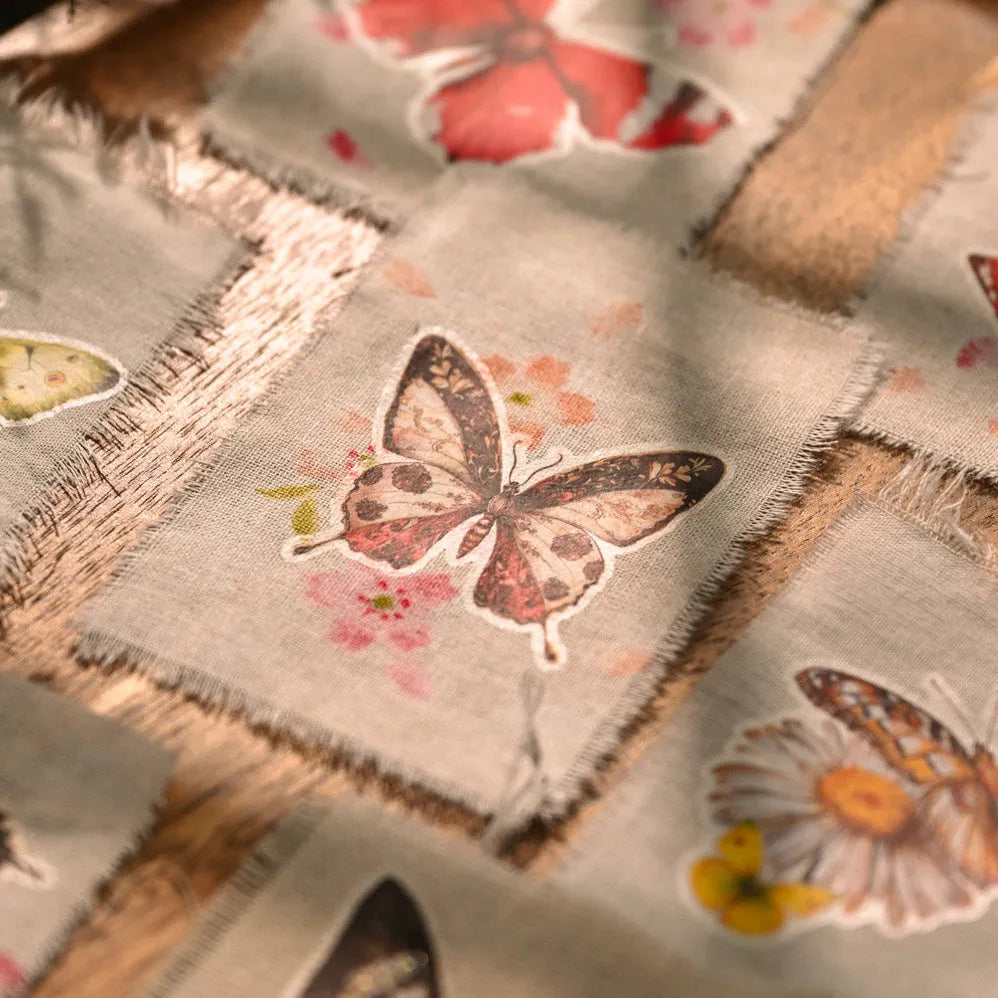 Butterfly Whispers Rub-On Stickers Set