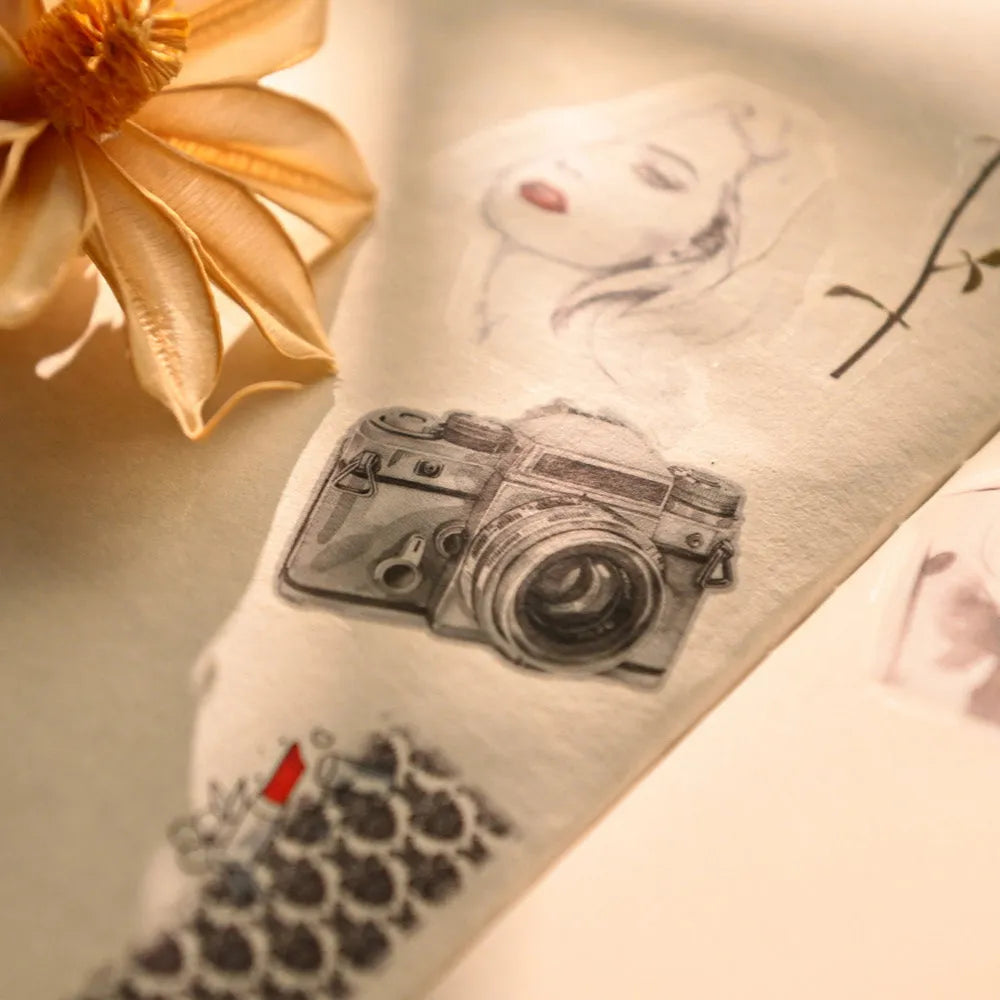 Ensemble d'autocollants à décalquer Ethereal Muse