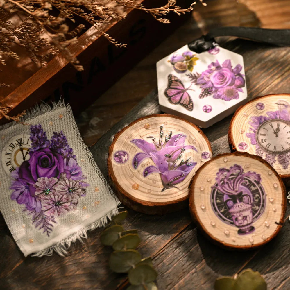 Mystic Bloom Rub-On Stickers Set