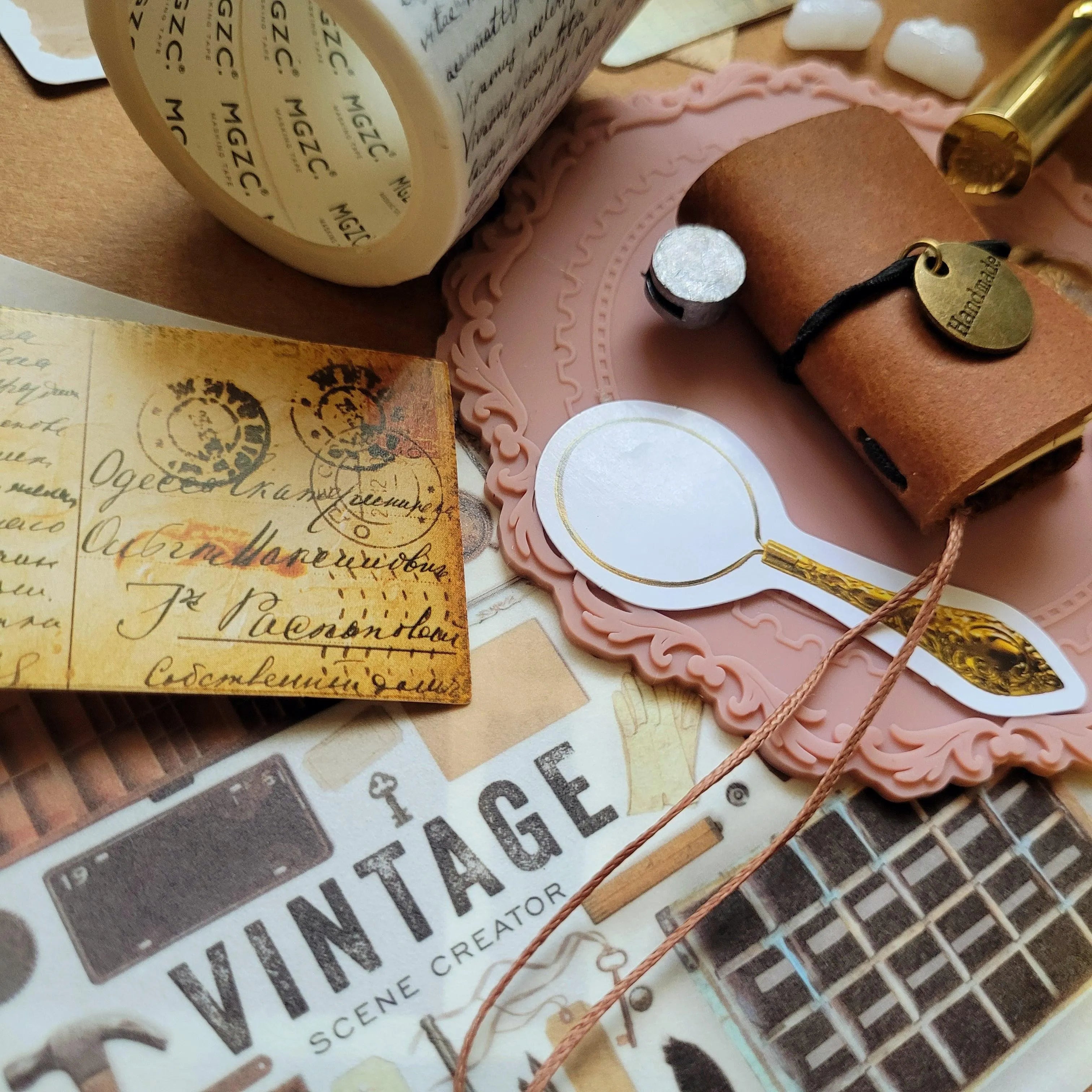 Mini Vintage Journaling Kit for Journaling & Scrapbooking - PaperWrld