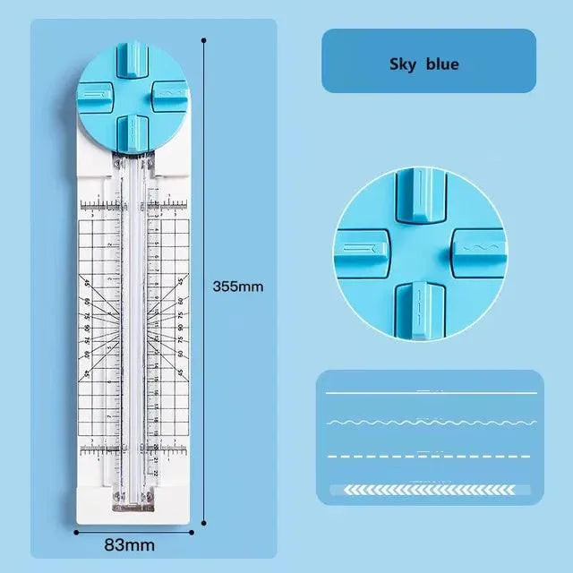 4-in-1 Multifunctional Paper Cutter for Journaling & Scrapbooking - PaperWrld