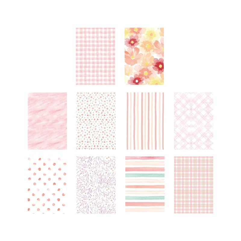 Sweetness Pattern Scrapbooking Paper Pack