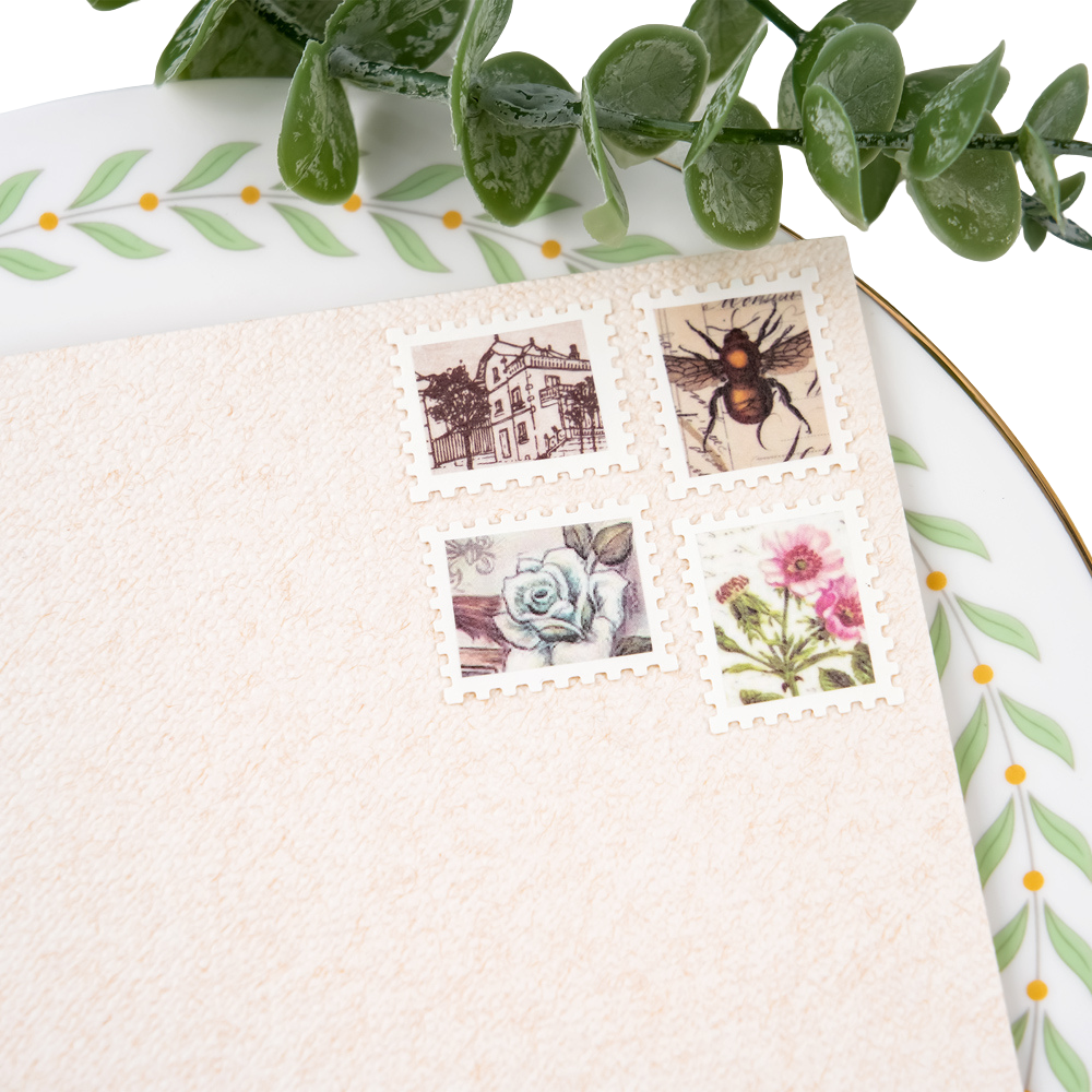 Stamp-Edge Paper Punch – Mini Postage Shape Cutter