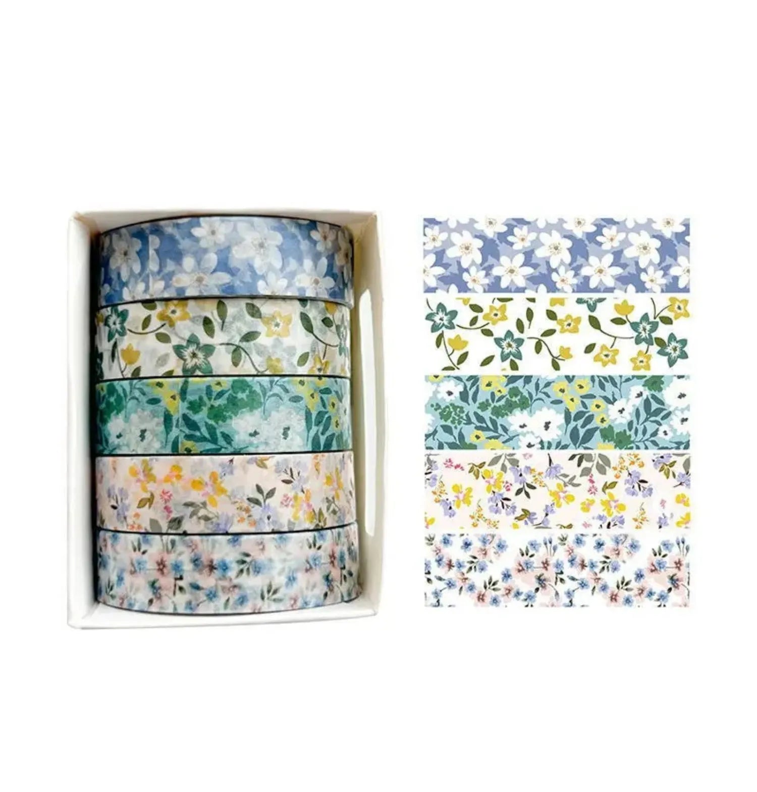 Ensemble de rubans Washi Floral Delight