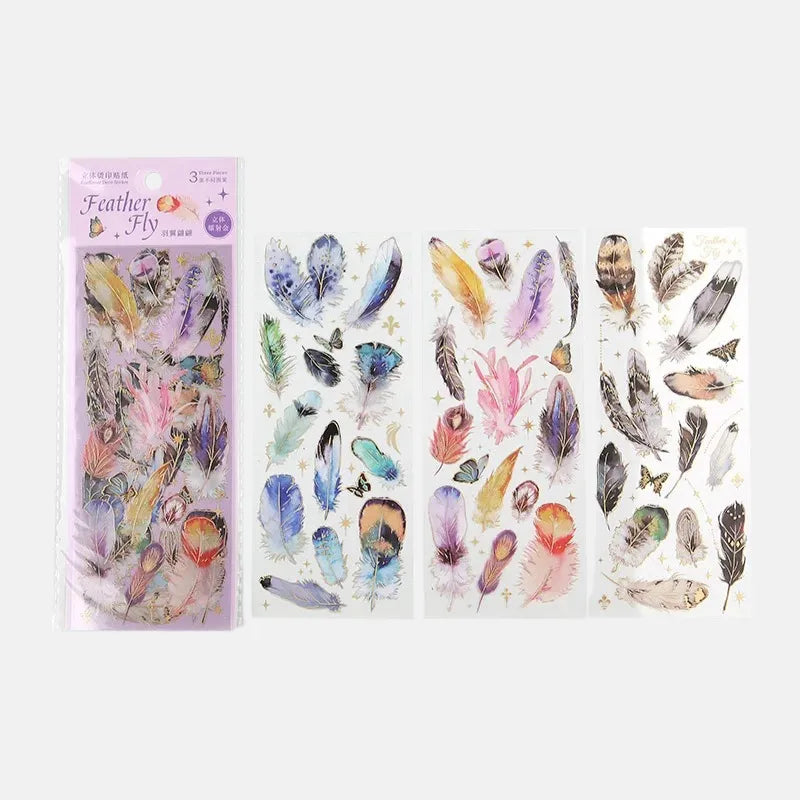 Whimsy Shimmer Sticker Set