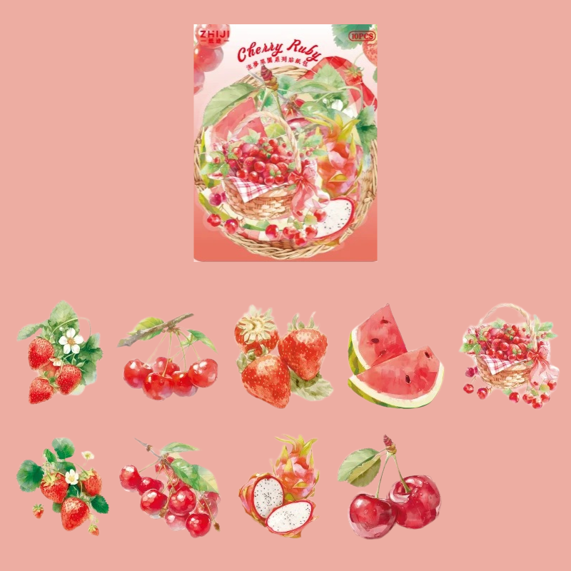 Fruit Basket Dreams – PET Sticker