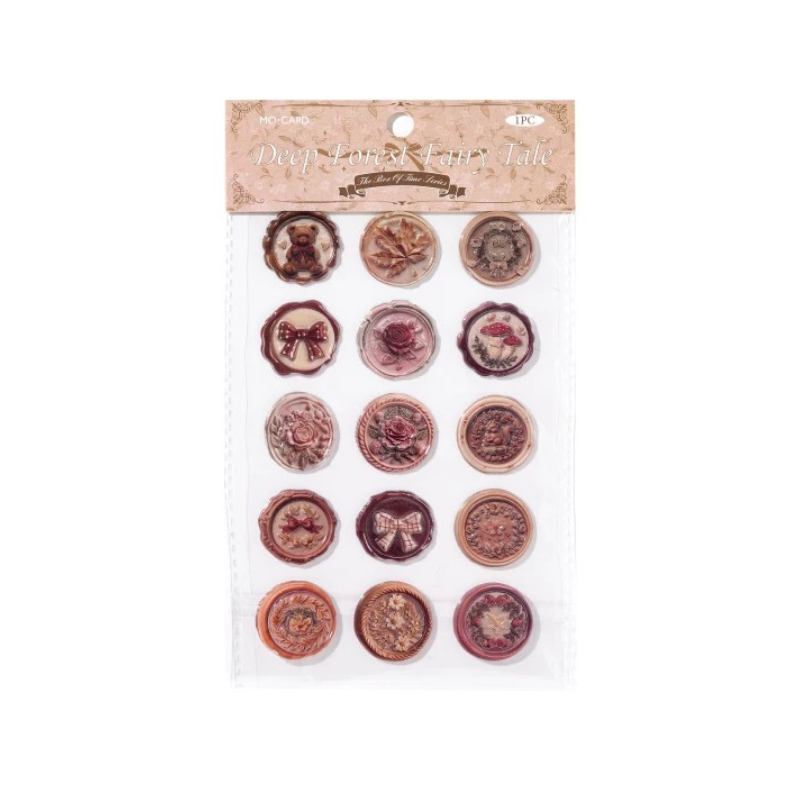 Whisper of Time Vintage Wax Seal Sticker Pack