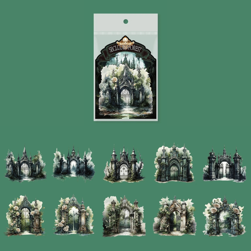 Dark Gate – Gothic Castle PET Sticker Set