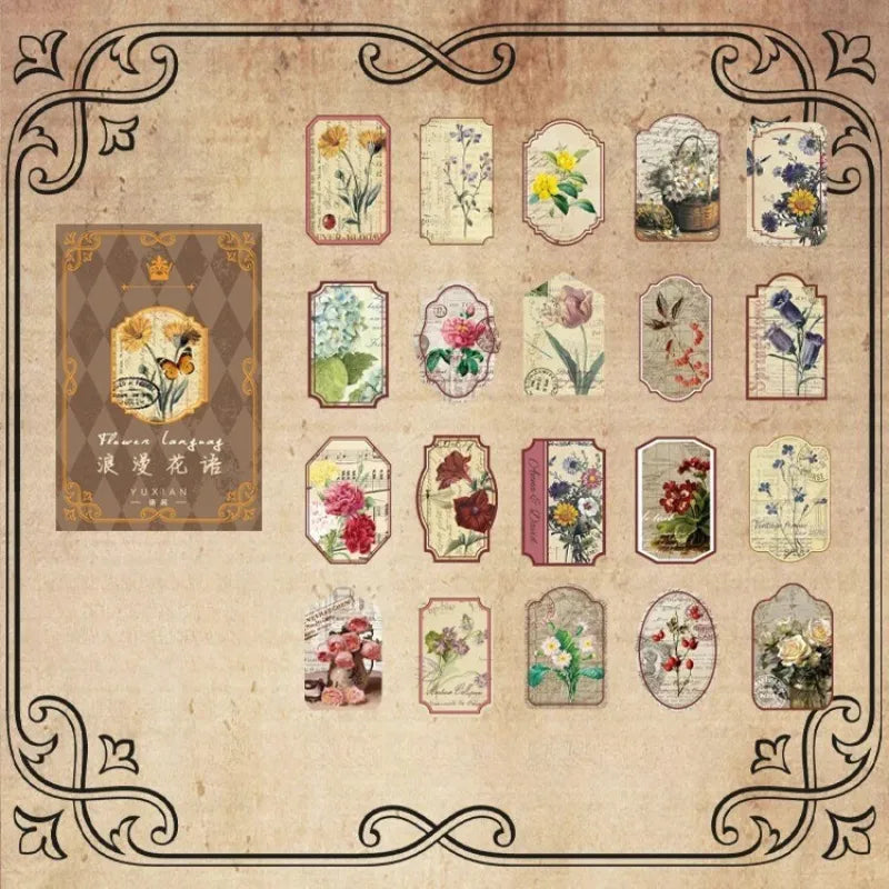 Vintage Muse Sticker Box