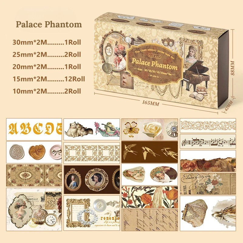 Vintage Washi Tape Set