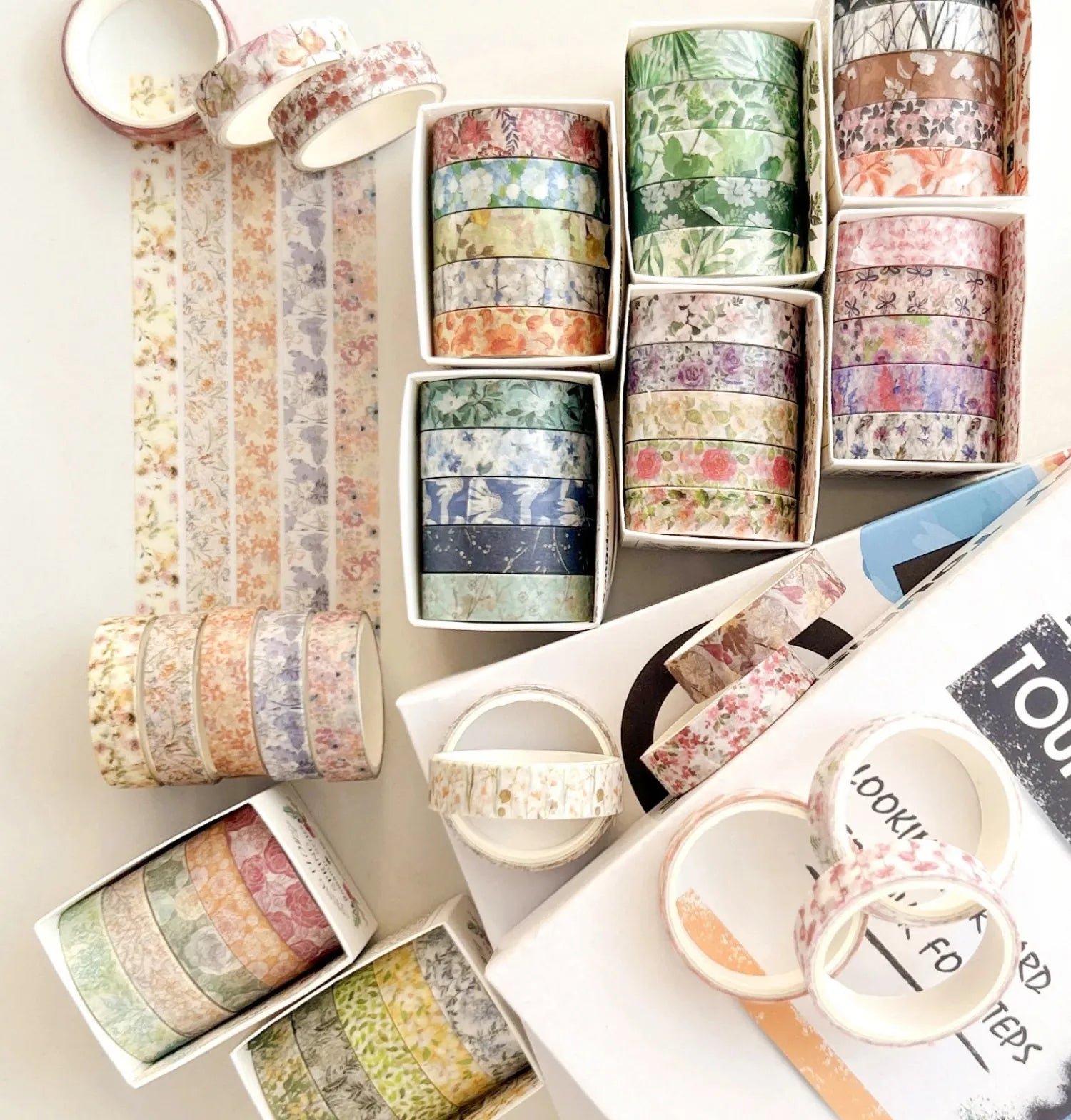 Ensemble de rubans Washi Floral Delight