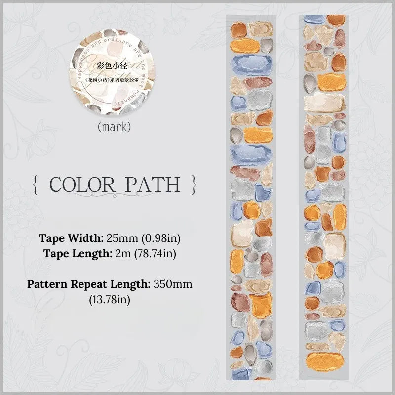 Rustic Charm PET Washi Tape