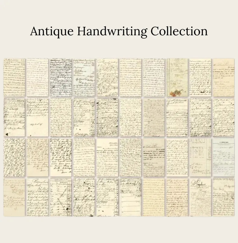 Antique Ephemera Paper Pack