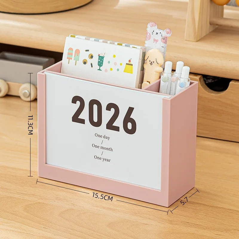 2026 Desk Planner Calendar Organizer
