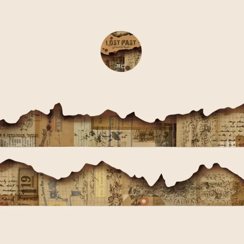 Die Cut Vintage Washi Tape