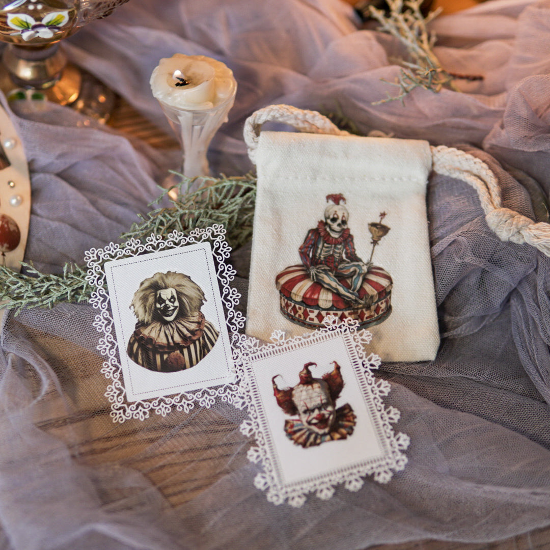 Creepy Carnival Transfer Sticker Set