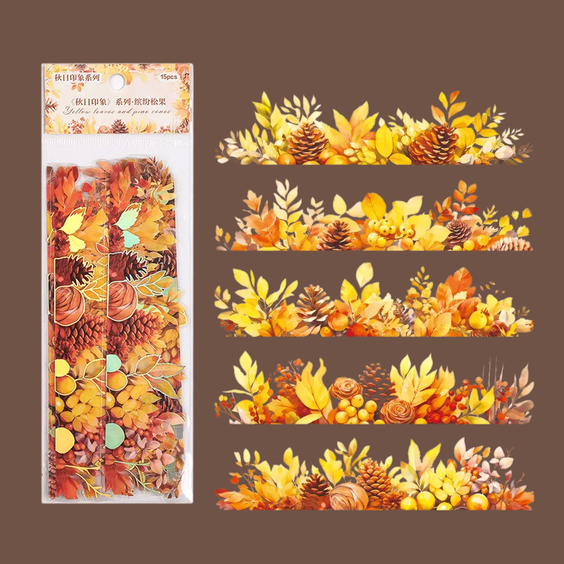Autumn Impression PET Sticker Set