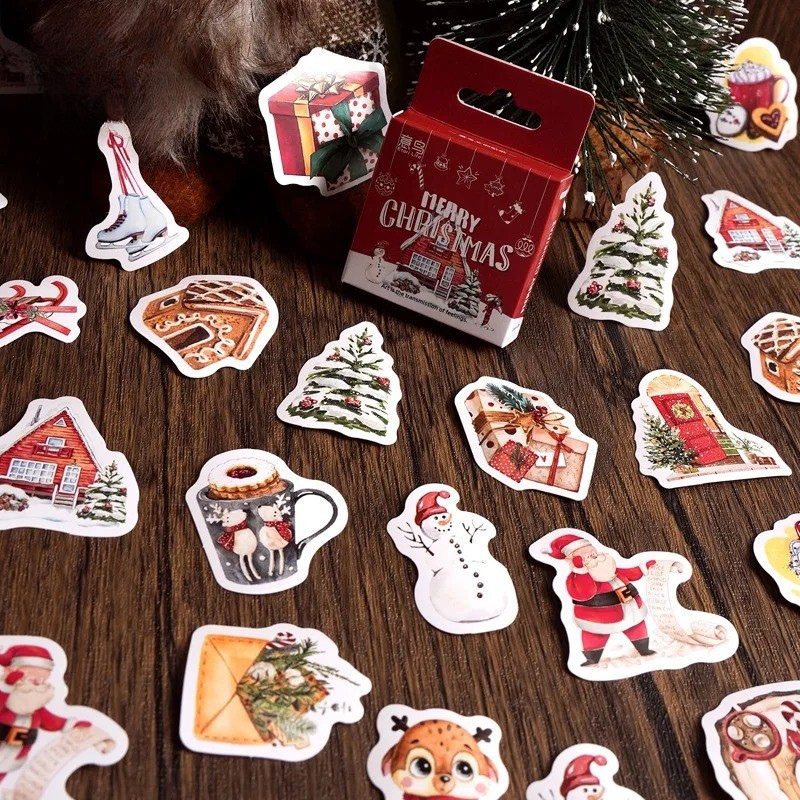 Merry Christmas Mini Sticker Box