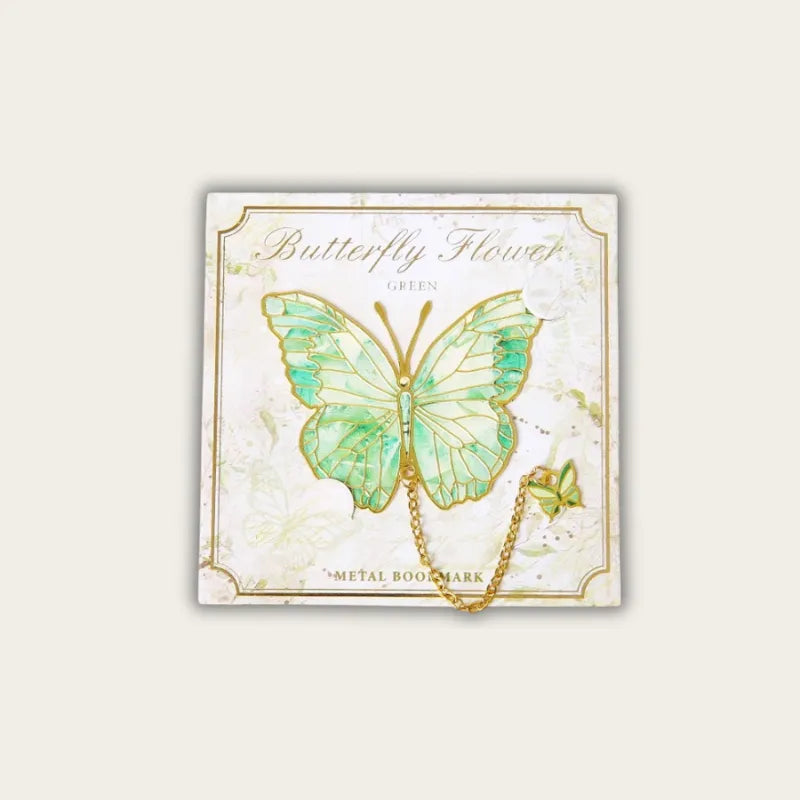 Enchanted Butterfly Metal Bookmark