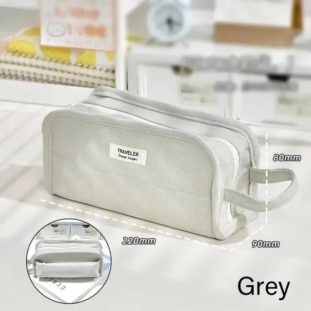 Durable Canvas Pencil Traveler Case for Journaling & Scrapbooking - PaperWrld