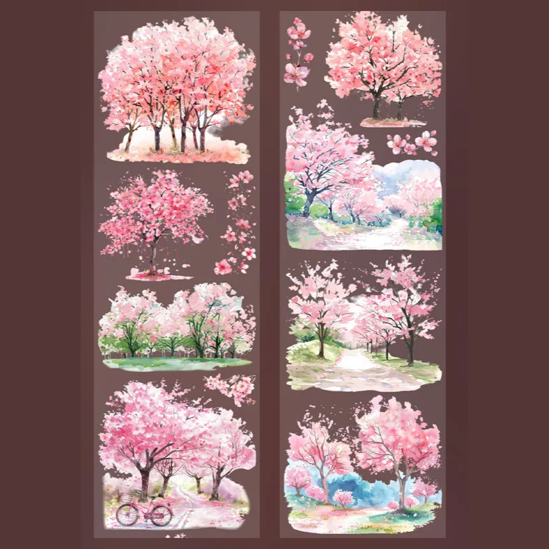 Trees & Forest PET Washi Tape