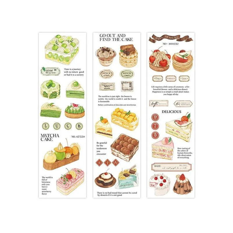 Sweet Delights – PET Sticker Sheets
