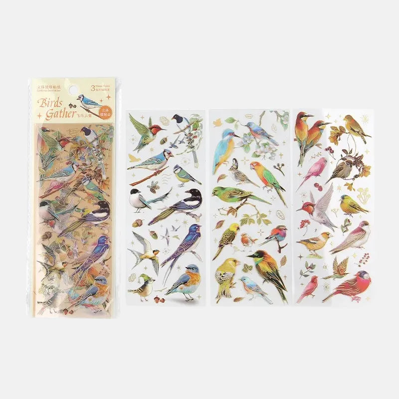 Whimsy Shimmer Sticker Set