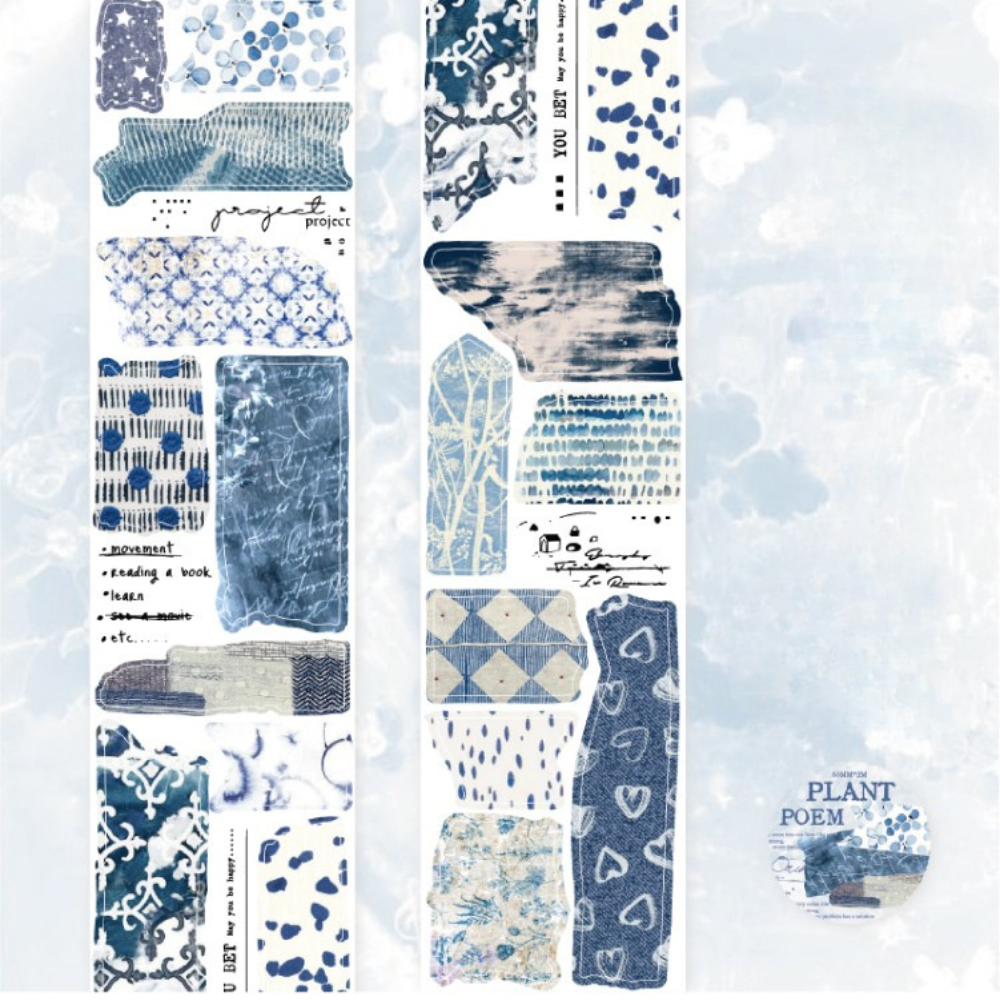 Plant Poem Washi Tape Series