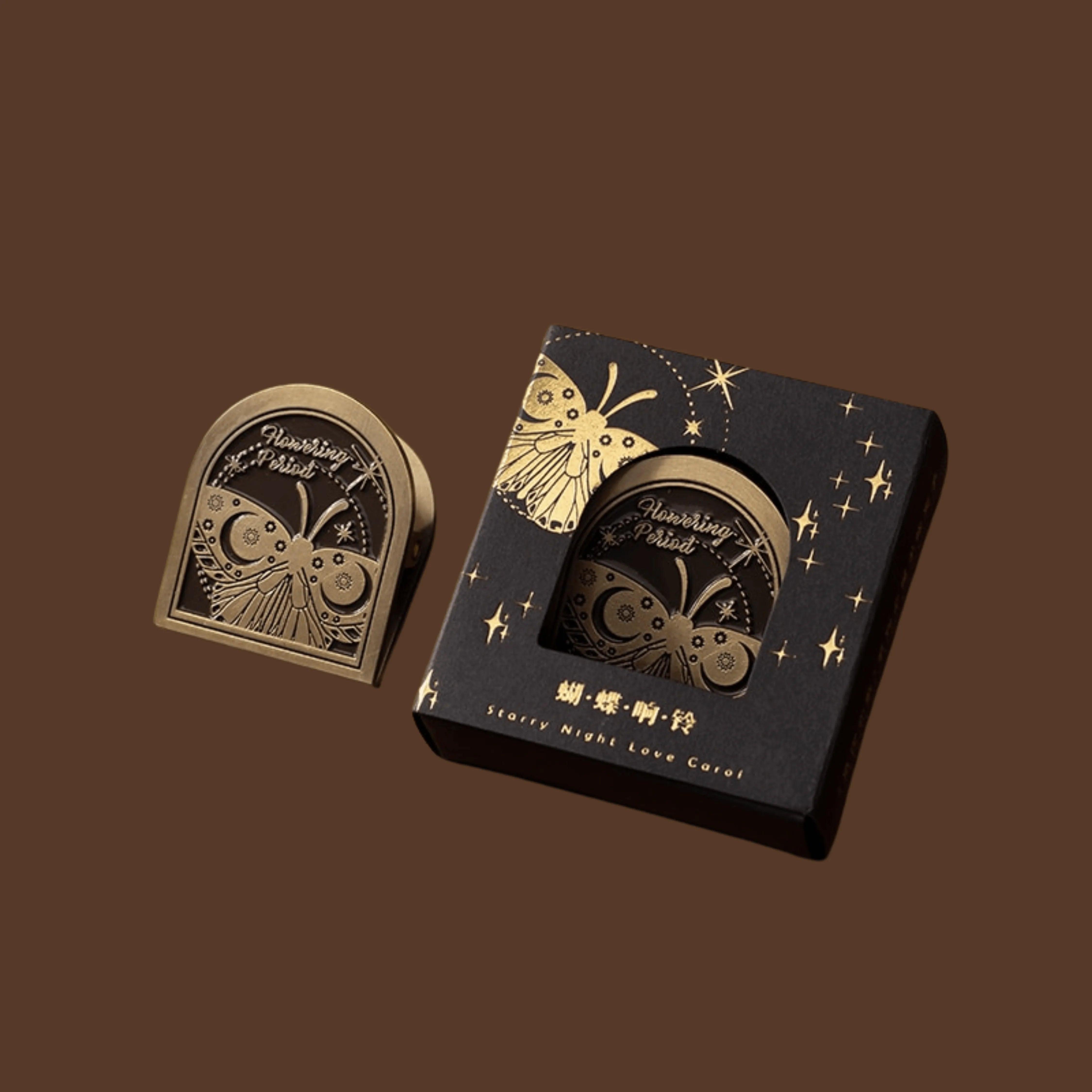 Charming Nature-Themed Bujo Clips – Durable Zinc Alloy for Journaling & Scrapbooking - PaperWrld