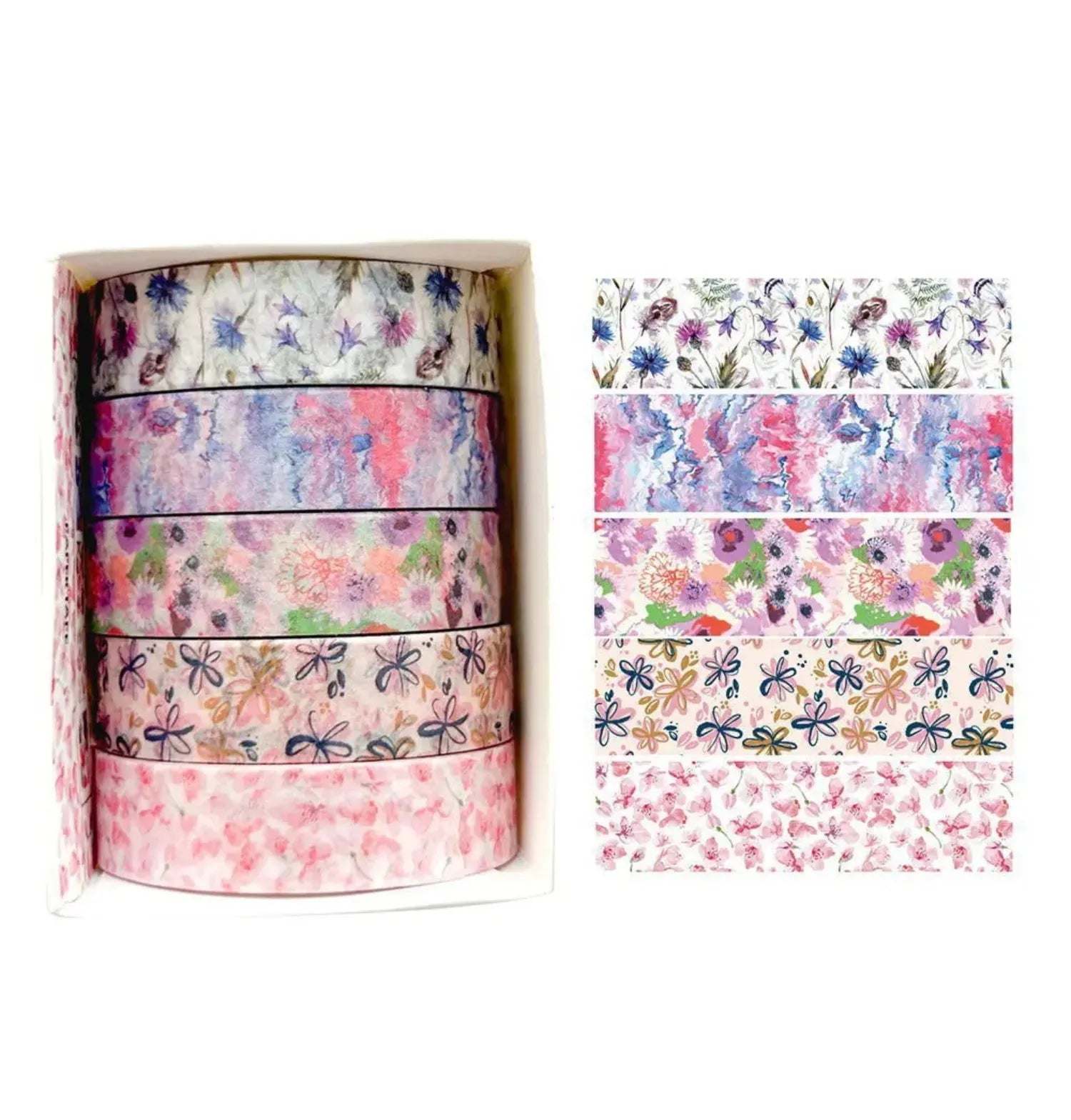 Ensemble de rubans Washi Floral Delight