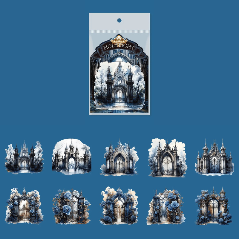 Dark Gate – Gothic Castle PET Sticker Set