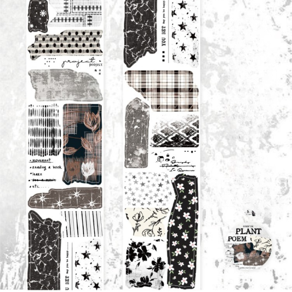 Plant Poem Washi Tape Series