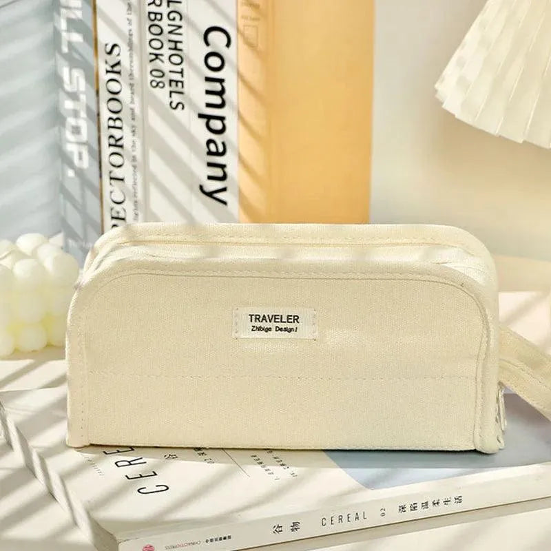 Durable Canvas Pencil Traveler Case for Journaling & Scrapbooking - PaperWrld