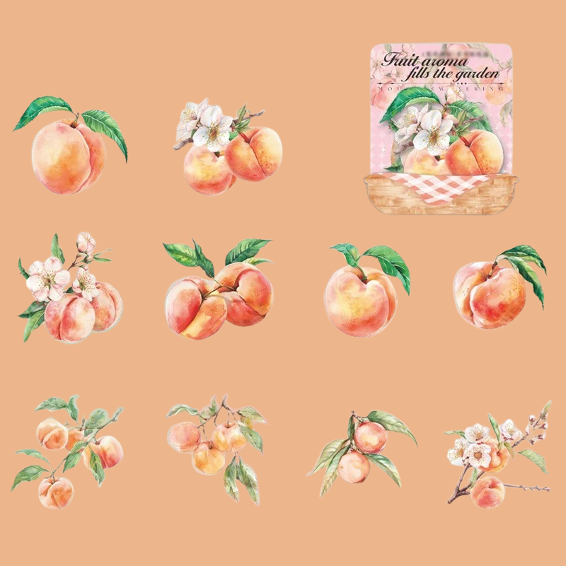 Fruit Aroma Fills the Garden – PET Sticker