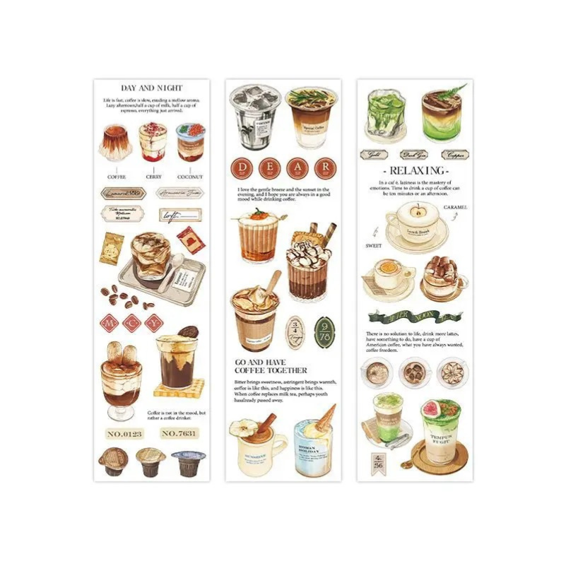 Sweet Delights – PET Sticker Sheets