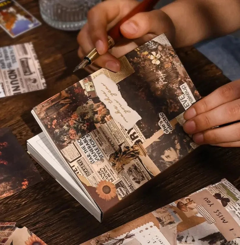 Papewrld Vintage & Retro Scrapbooking Box