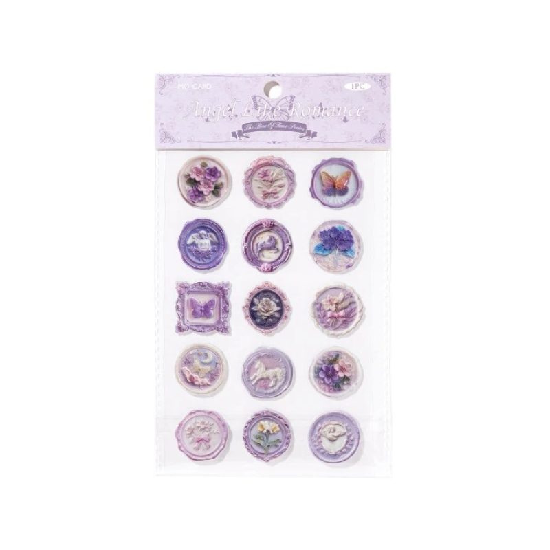 Whisper of Time Vintage Wax Seal Sticker Pack