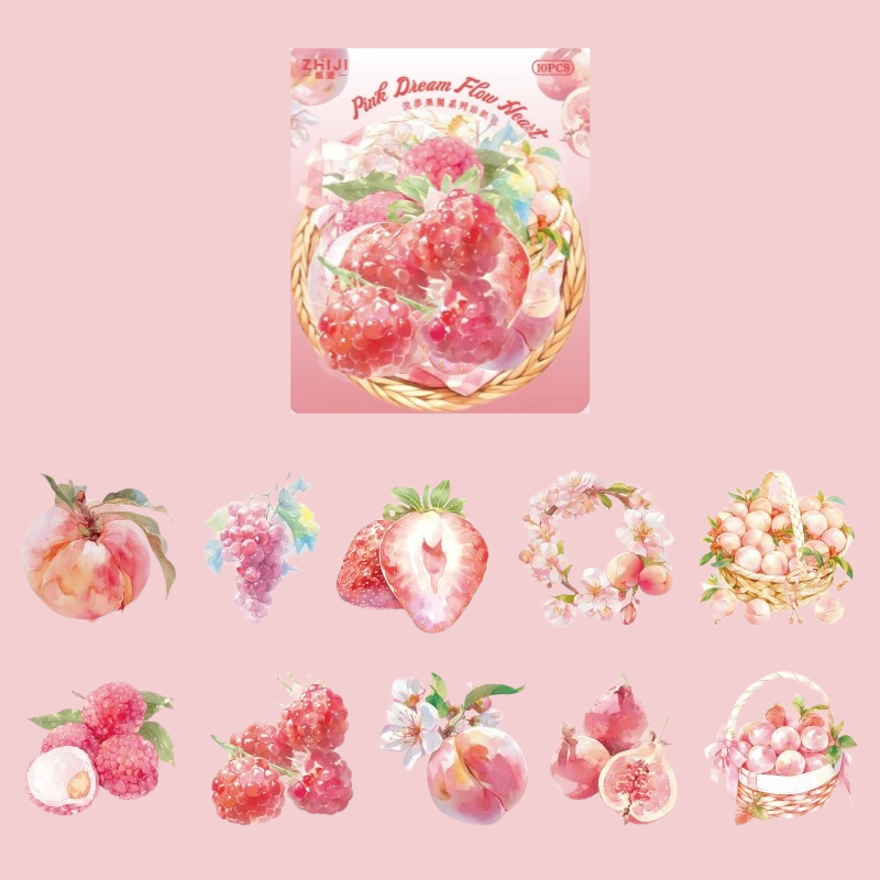 Fruit Basket Dreams – PET Sticker