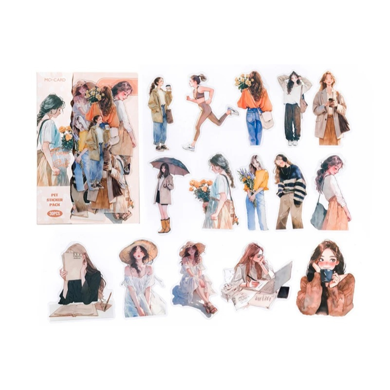 Moments in Bloom – PET Sticker Pack